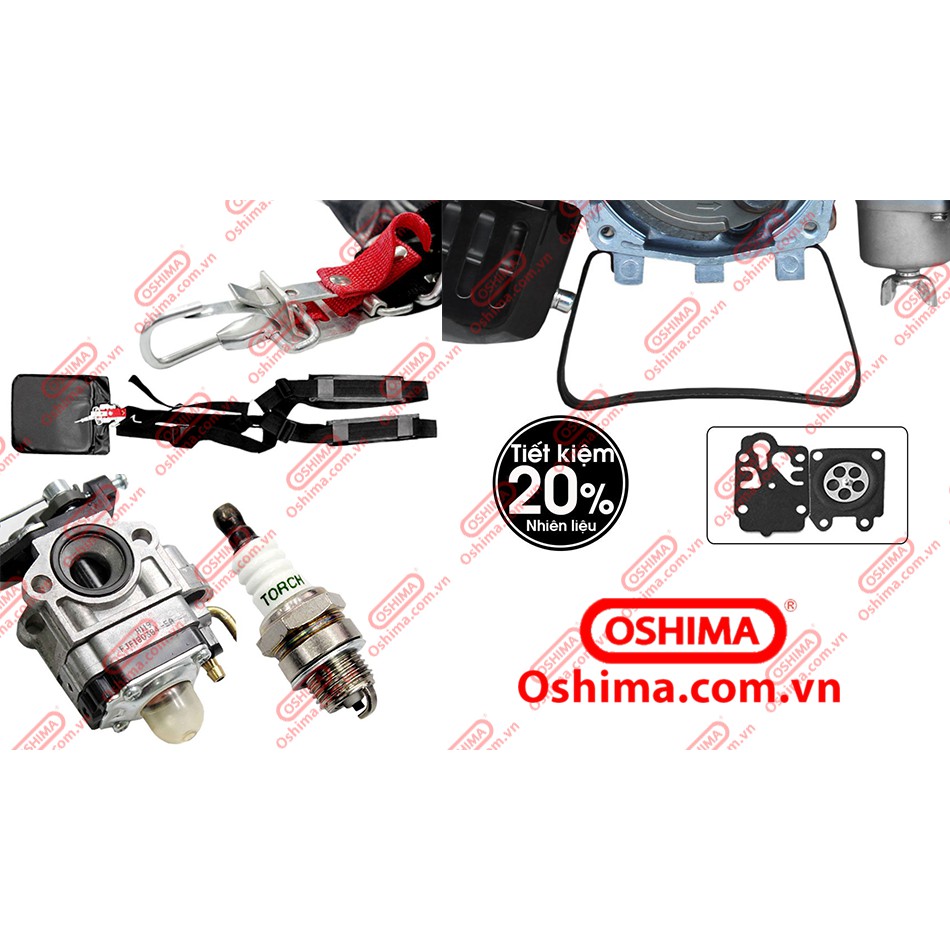 MÁY CẮT CỎ OSHIMA TX 411