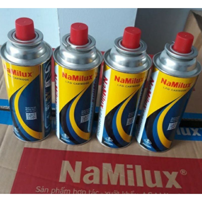 Ga mini - Cam kết chính hãng NaMilux100% - Hoàn tiền gấp đôi nếu phát hiện gas giả thiếu trọng lượng