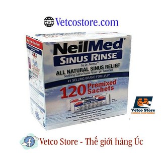 Muối rửa mũi NeilMed Hộp 120 gói