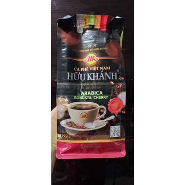 Cà Phê Hữu Khánh 500g Loại túi đen Béo