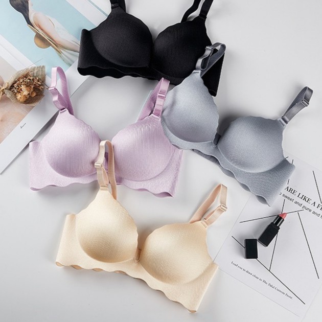 Áo đúc xước bàn tay viền sóng siêu nâng ngực( Mẫu 331)