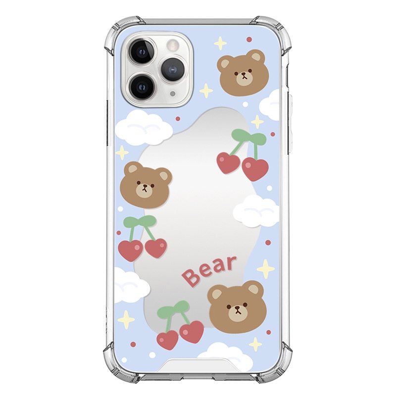 Ốp lưng iphone Ốp Điện Thoại Mặt Gương Trang Điểm Chống Sốc Cho Apple iPhone6/7/8Plus XsMax XR 11/14pro Pro 13Pro Max Dinuo case