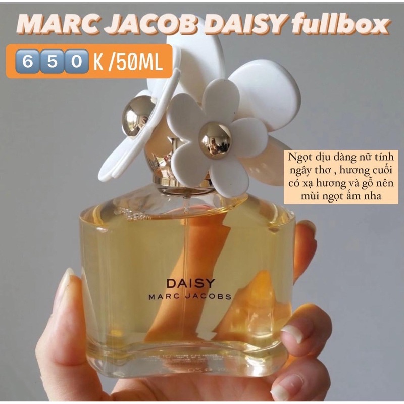 [ KO DƯ ] NƯỚC HOA DAISY MARC JACOB 50ml