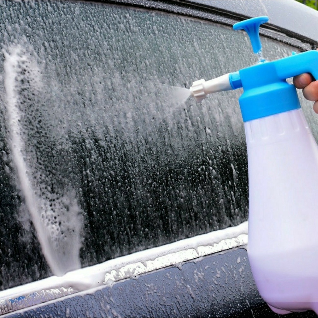 Bình Xịt Tạo Bọt Tuyết Rửa Xe Ô Tô , Xe Máy Cầm Tay 1.8L Tiện Dụng _Bọt Rửa Xe Không Chạm