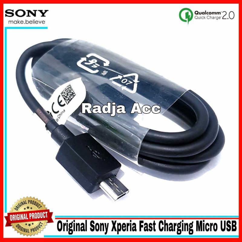 Dây Cáp Sạc 100% Micro Usb Cho Sony Xperia Xa Ultra Xa