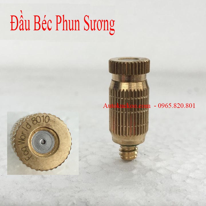 Hộp 50 đầu béc phun sương chất liệu đồng thau