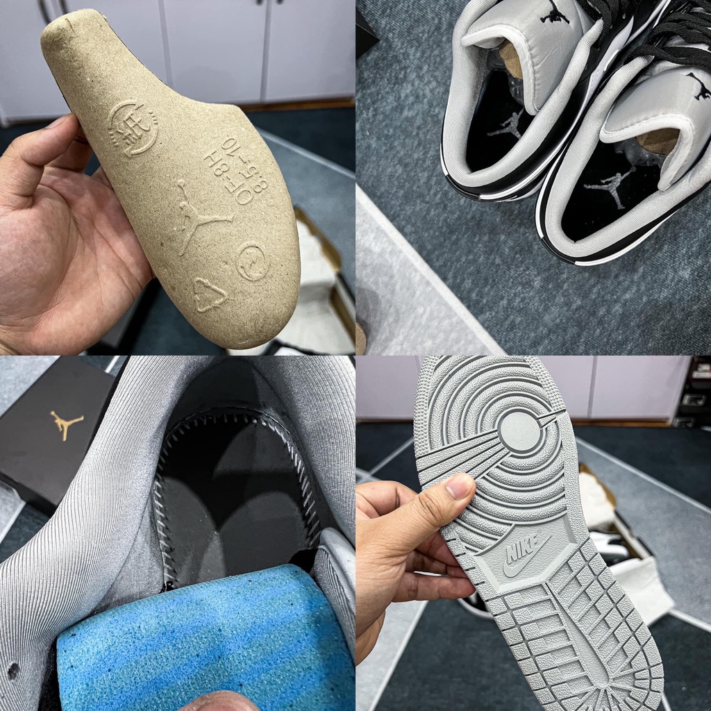 Giày Jordan Cổ thấp, Jordan 1 Low Smoke Grey V1
