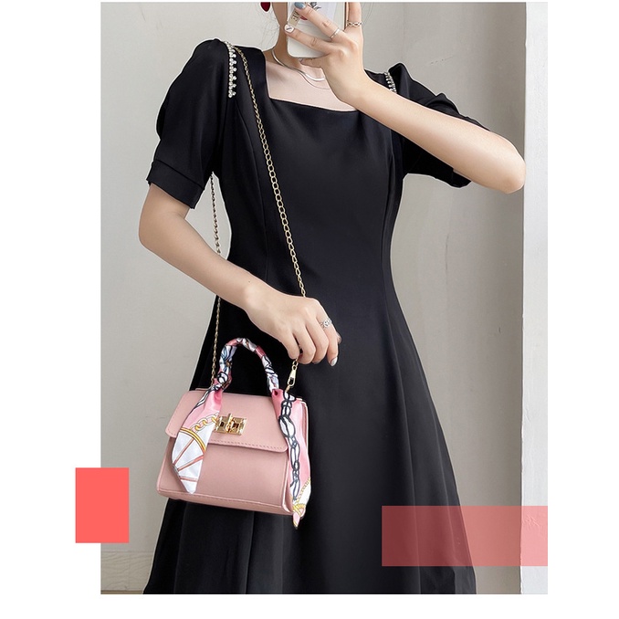 Túi xách dây hoa họa tiết cực xinh cho các nàng - Túi Xách Quai Dây Hoa -TX56