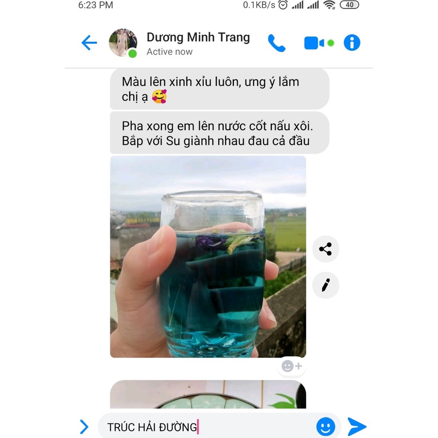 ✅[HÀNG CAO CẤP] Trà Hoa Đậu Biếc Táo Đỏ Loại Thảo Mộc Thượng Hạng Hũ 389ml Để Detox, Thải Độc, Thanh Nhiệt, Ngủ Ngon