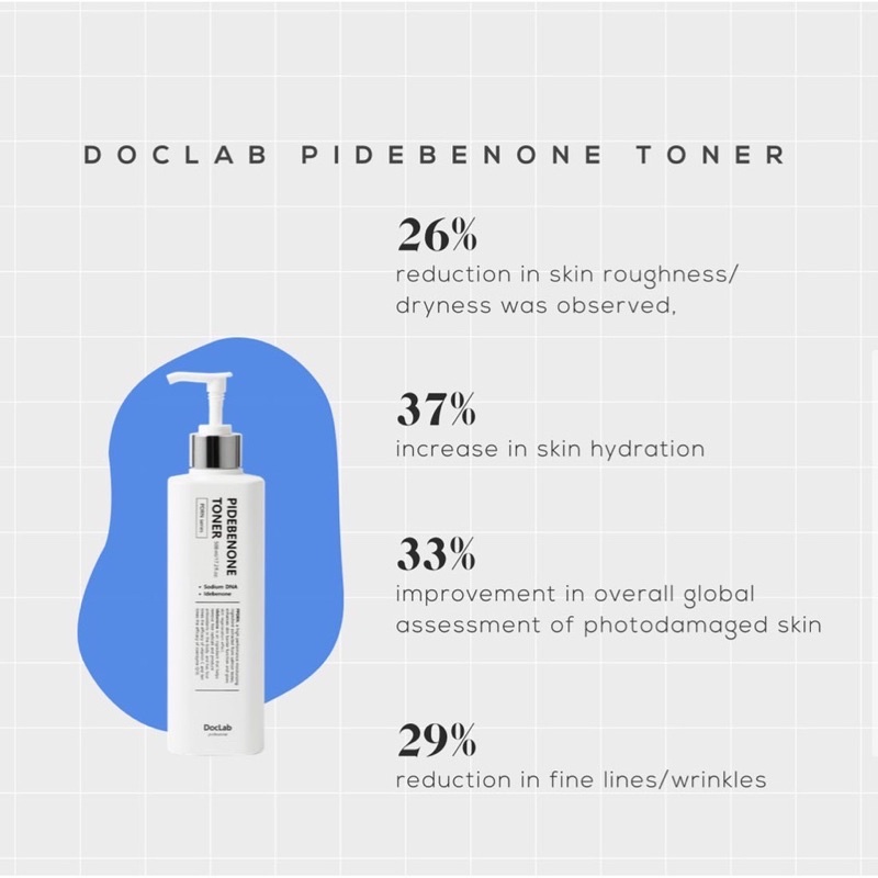 Nước hoa hồng DNA cân bằng độ ẩm tức thì Pidebenone Toner Doclab 508ml