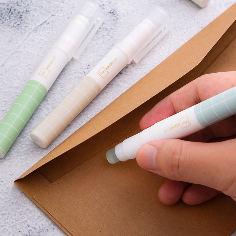 1 Cây Bút Keo Cứng Trong Suốt Siêu Dính Handmade Dành Cho Học Sinh Tiểu Học