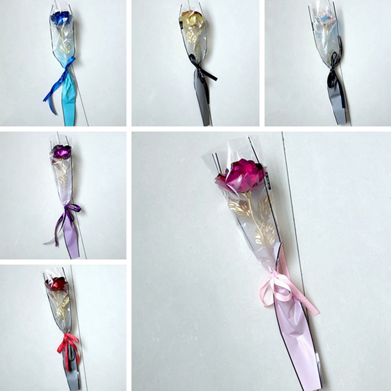 Hoa Hồng Mạ Vàng 24k Dùng Làm Quà Valentine | BigBuy360 - bigbuy360.vn