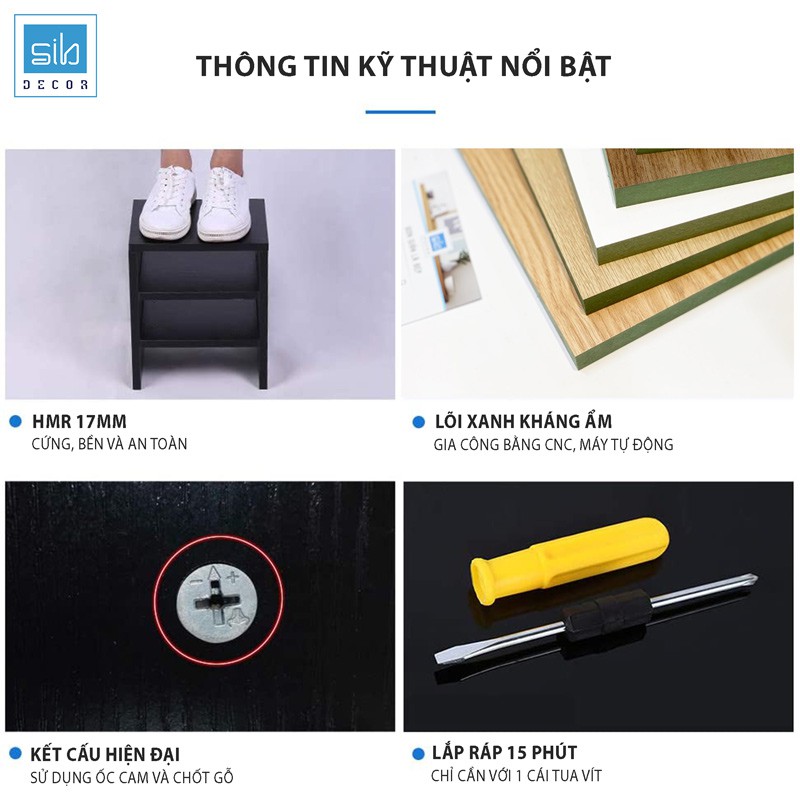 Kệ Để Màn Hình Và Kệ Sách Để Bàn 3 Tầng Màu Đen Cho Văn Phòng | BigBuy360 - bigbuy360.vn