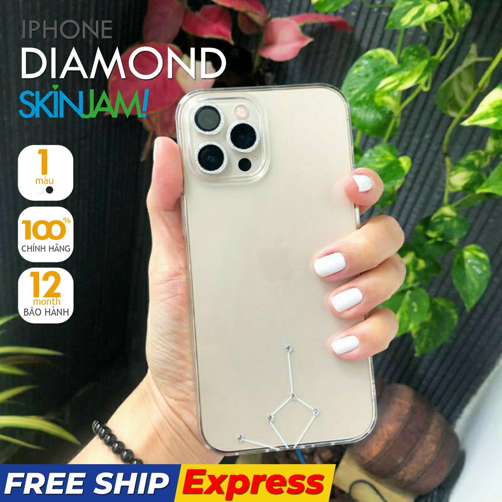 Ốp Memumi Diamond Cứng Trong Suốt iP 12mini / 12/ 12 Pro/ 12 Pro Max / 13 / 13pro / 13promax