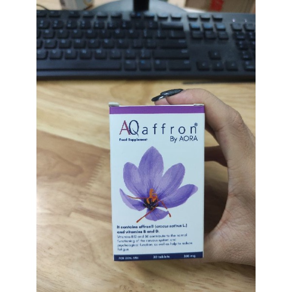 Viên uống nghệ tây Aqaffon cải thiện căng thẳng