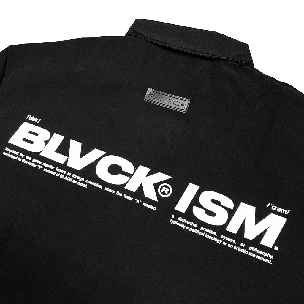 Áo khoác dù BLVCK ISM Oversize