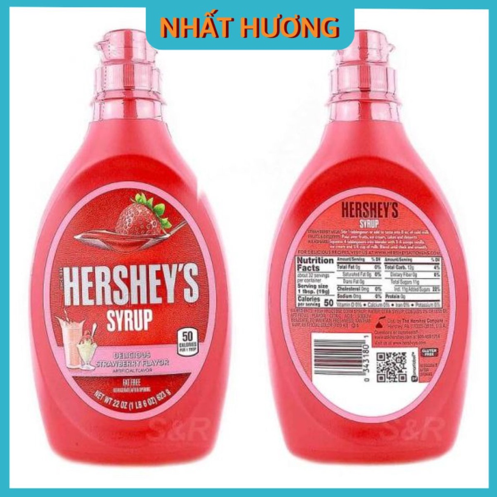 Sirô Hershey Strawberry (623g)