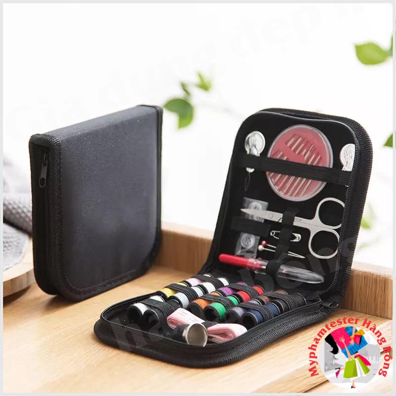 Bộ kim chỉ và dụng cụ may vá 12 chi tiết hàng đẹp