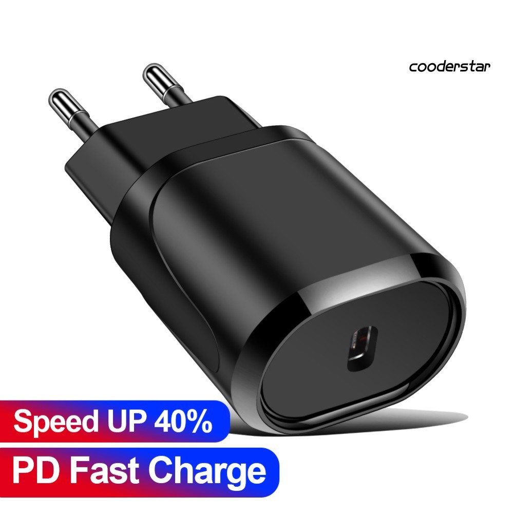 ★COOD★Portable Travel QC3.0/PD18W Quick Charging Charger Adapter for iPhone Galaxy