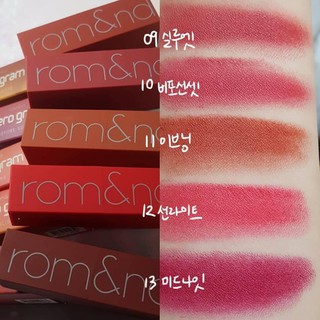 Son thỏi ROMAND Zero Matte Lipstick