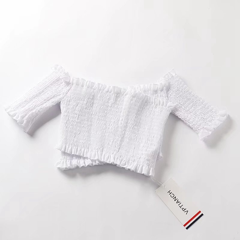 ÁO VOAN NHÚN ĐẮP CHÉO - AK0021 | steven.factory