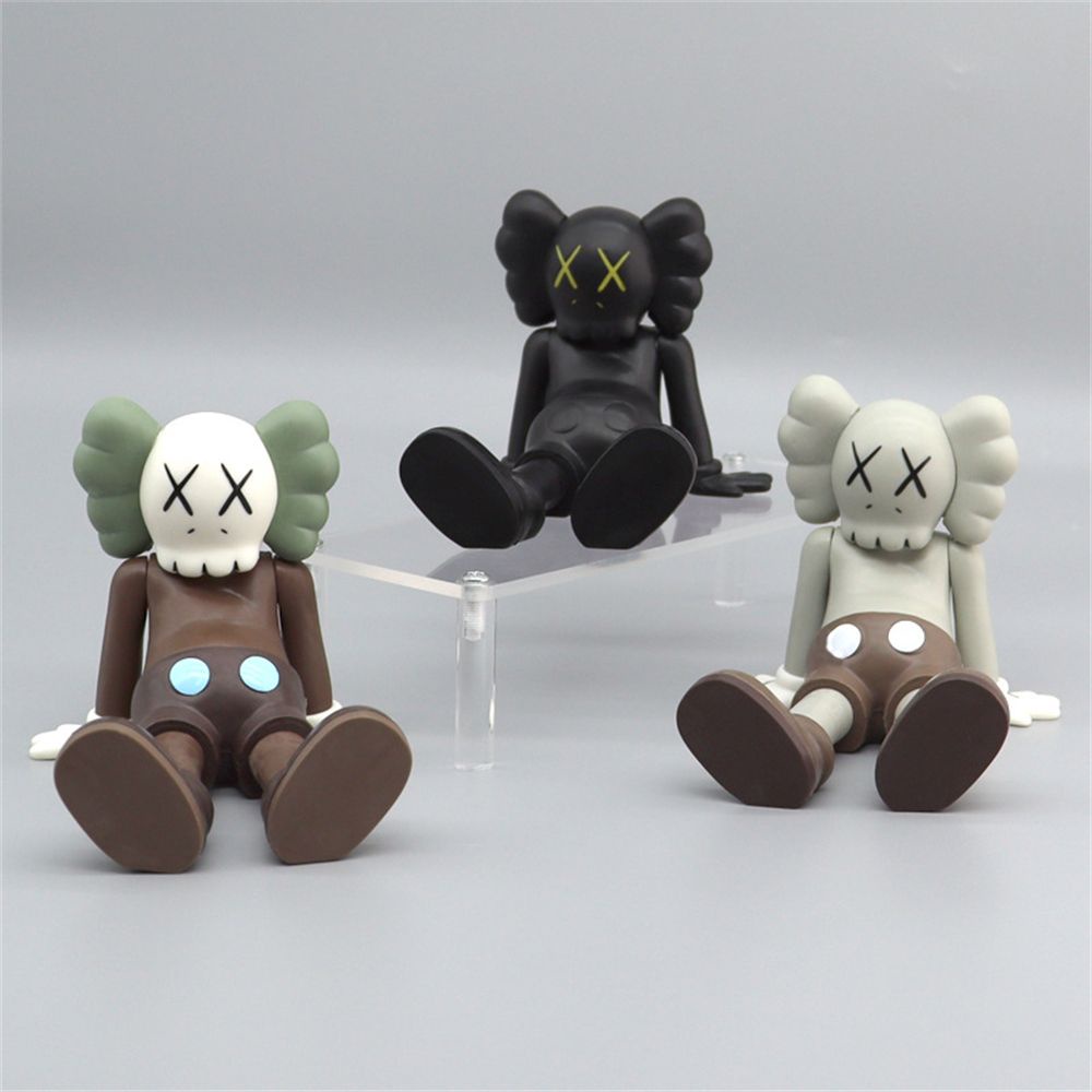 MUVAKO Mô Hình Búp Bê Kaws Mini 10cm Nhiều Màu Sắc Dùng Trang Trí