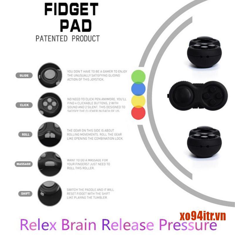 XOITR  Kids Fidget Pad Stress Relief Squeeze Fun Hand Hot Interactieve Gift