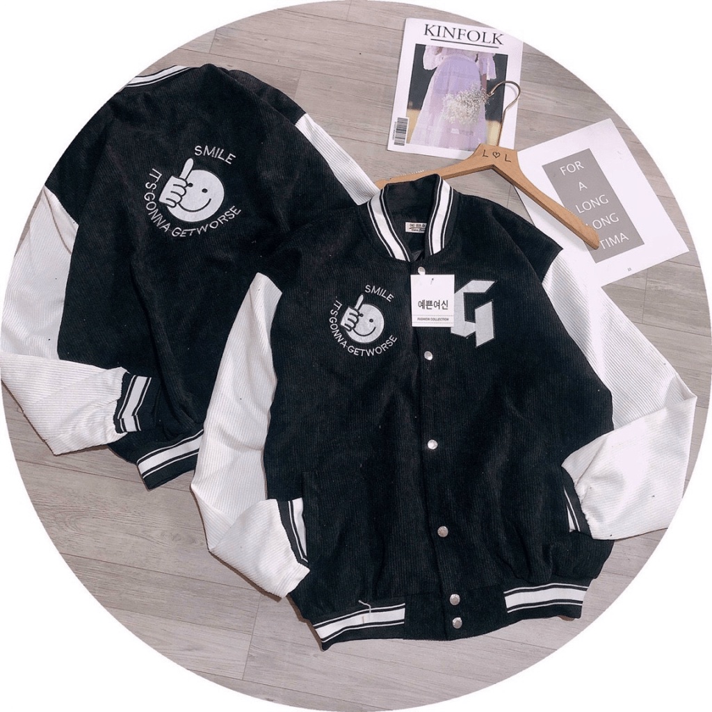 (MẪU MỚI) ÁO KHOÁC BOMBER  NAM NỮ CHẤT LIỆU KAKI NHUNG CAO CẤP SÀNH ĐIỆU THỜI TRANG SHOP VALENTINA