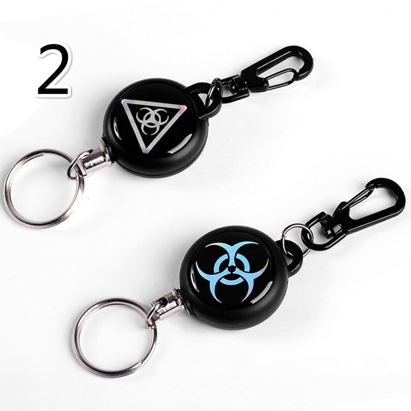 Móc Chìa Khóa Bằng Thép Chống Thất Lạc Hình Đầu Lâu