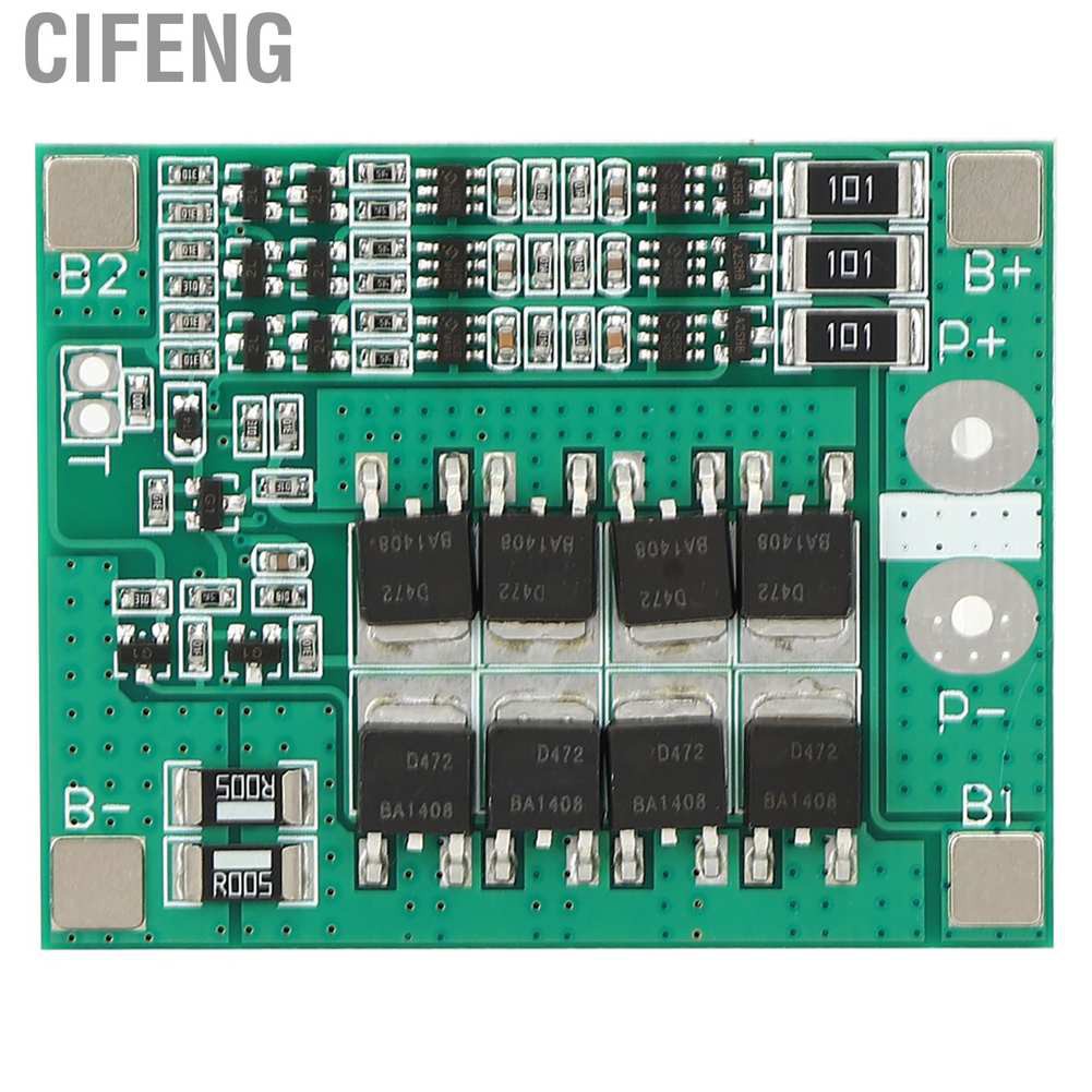 Bảng Mạch Bảo Vệ Pin Lithium Cifeng 3s 12v 40a Bms Pcb Với Sạc Cân Bằng