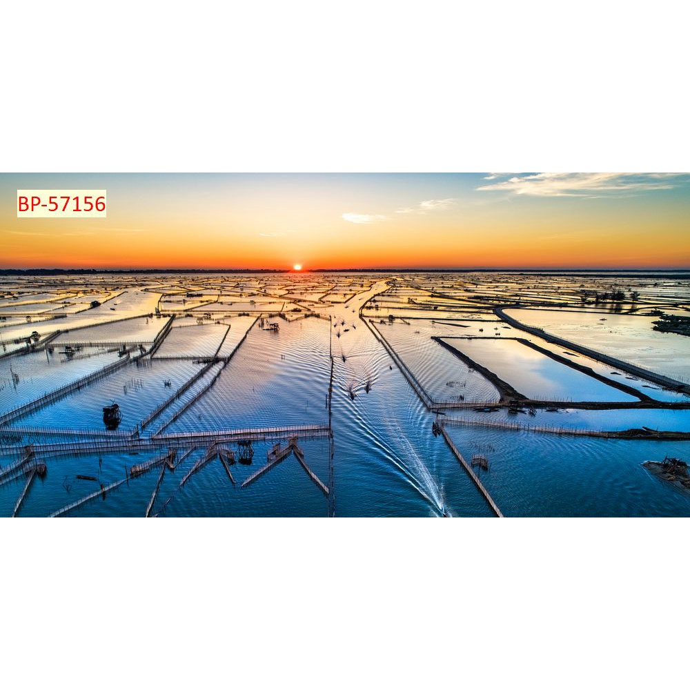 Tranh dán tường tổng hợp địa danh Việt Nam 3D in theo kích thước yêu cầu – Không giới hạn kích thước.