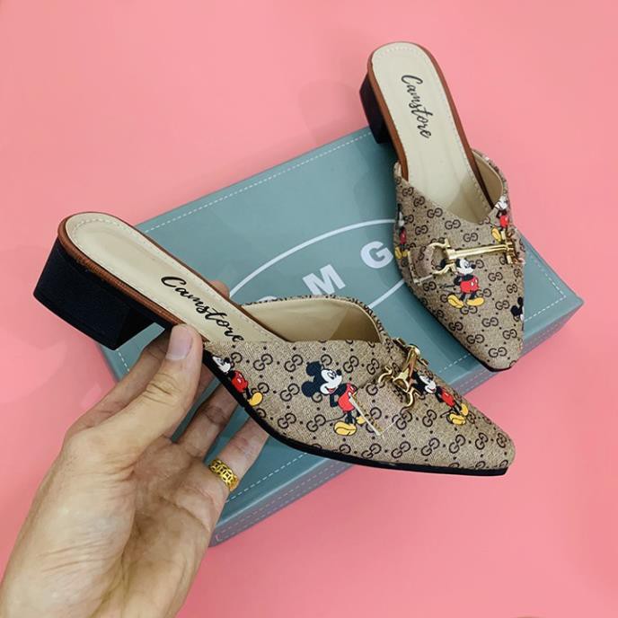 A23 - Giày nữ, sục thời trang mucky mũi siêu sang | BigBuy360 - bigbuy360.vn