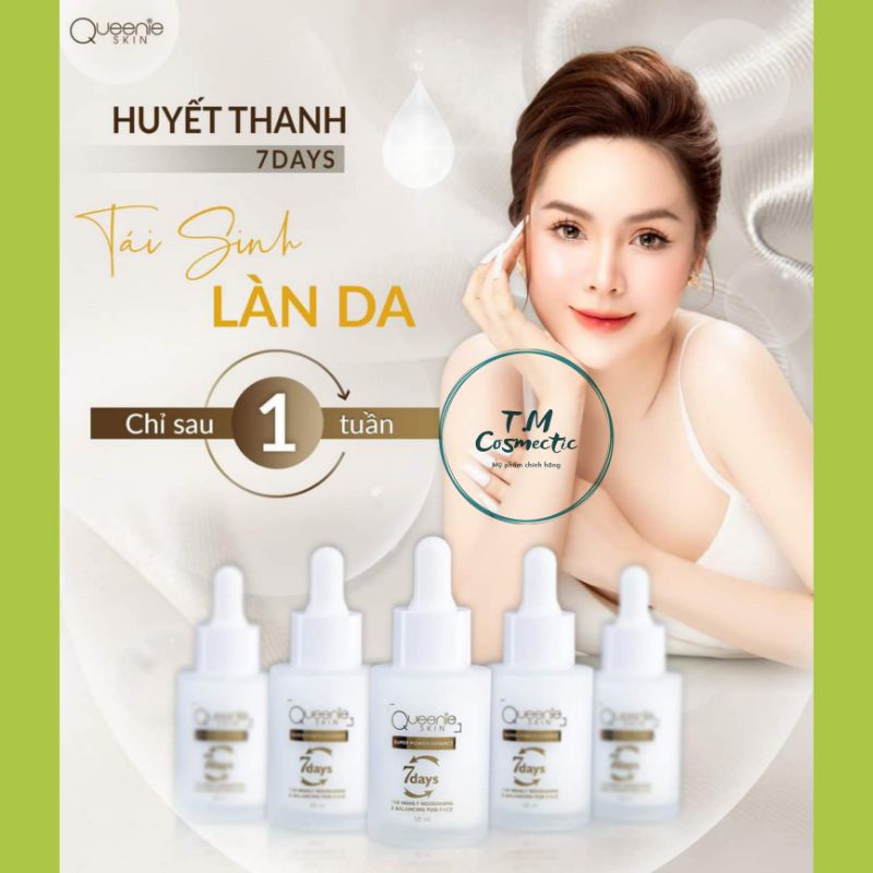 Huyết thanh trắng da 7Day QUEENIE SKIN