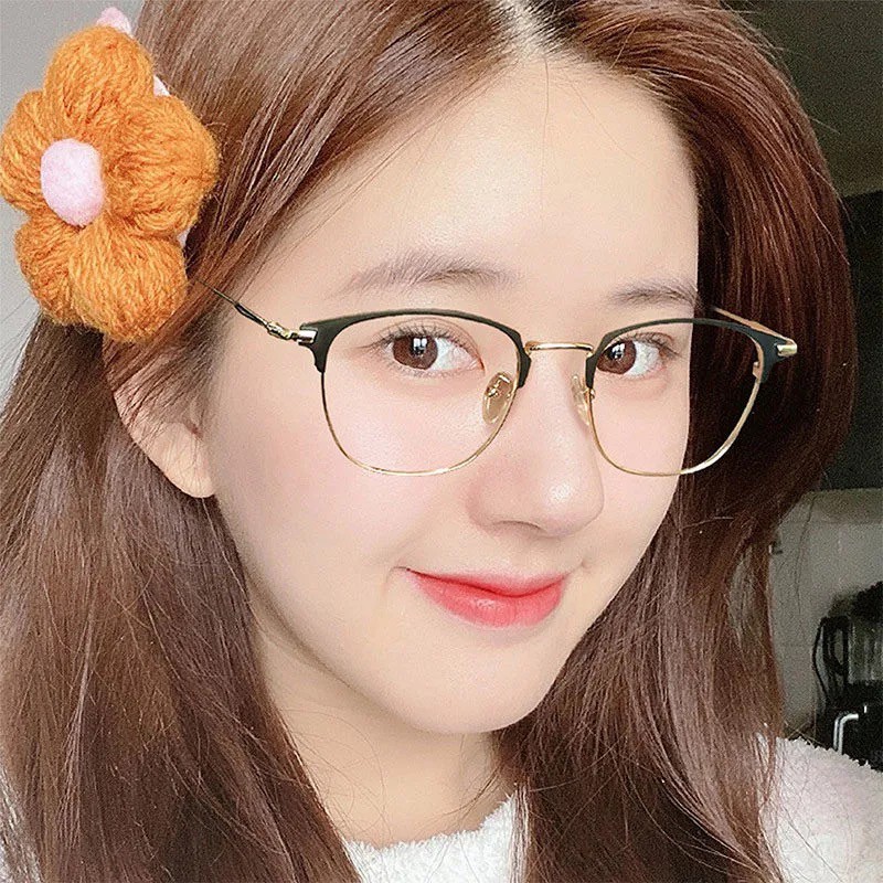 [ HOT 💥💥💥 ] Mắt Kính Gọng Tròn Kính Cận Chống Tia UV Ánh Sáng Xanh Và Tia Bức Xạ Thời Trang Phong Cách Hàn Quốc | BigBuy360 - bigbuy360.vn