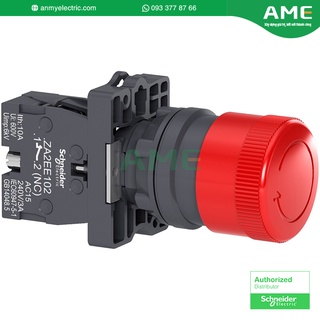 Nút dừng khẩn cấp xa2es442 schneider φ22mm màu đỏ