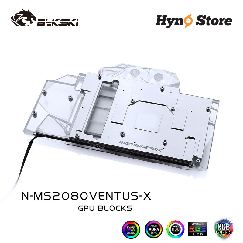Block VGA Bykski cho MSI 2080VENTUS Tản nhiệt nước custom Hyno store