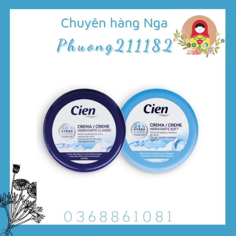 Kem chống nẻ Cien của Đức 250ml