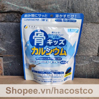  Bột Bone's Calcium for kids túi 140g bổ sung calcium canxi xương cá tuyết Nhật Bản