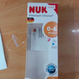 Bình sữa nuk thủy tinh 240ml