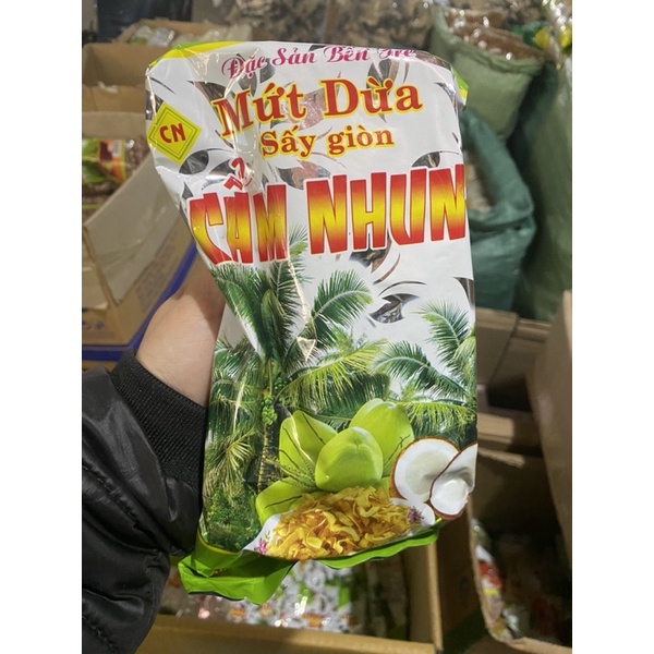 Combo 4 gói dừa khô ăn liền giòn ngon (Khoảng hơn 1kg)