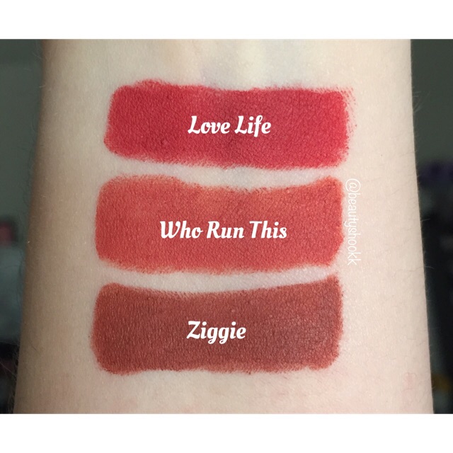 Son thỏi Colourpop Lippie Stix màu Fly-fi, Love Life, Ziggie, Goal Digger, Who Run This