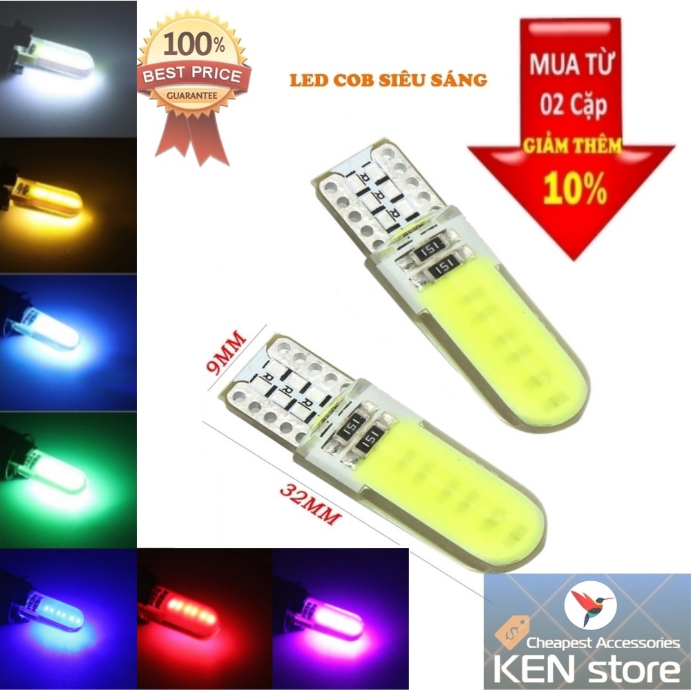 Bóng LED T10 đèn xi nhan, đèn demi xe máy ô tô chip COB - 3294859 , 820380724 , 322_820380724 , 22000 , Bong-LED-T10-den-xi-nhan-den-demi-xe-may-o-to-chip-COB-322_820380724 , shopee.vn , Bóng LED T10 đèn xi nhan, đèn demi xe máy ô tô chip COB