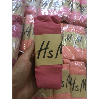 Khăn h&m vải đũi màu tím đậm