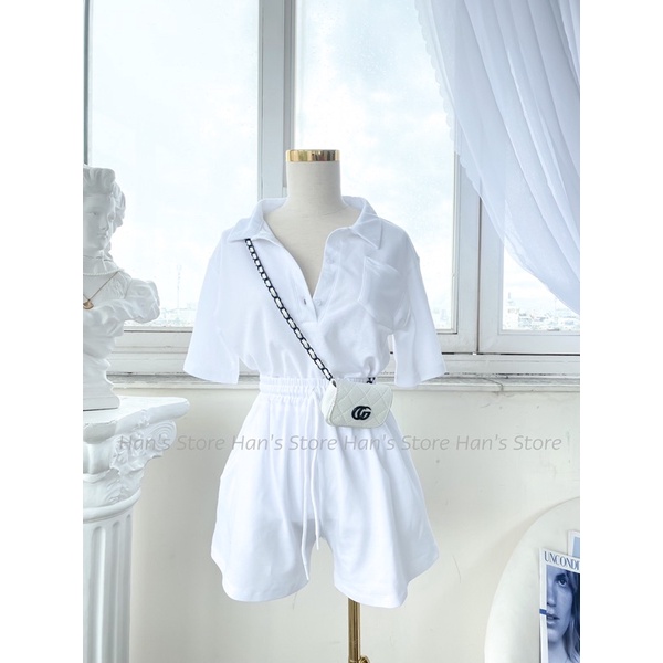 BỘ POLO CHẤT CÁ SẤU XỊN (ẢNH THẬT)