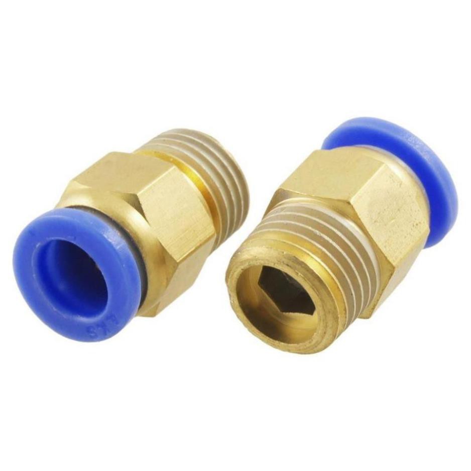 Đầu nối khí nén nhanh PC 6-01 PC8-02 PC10-03 PC12-04 PC16-04