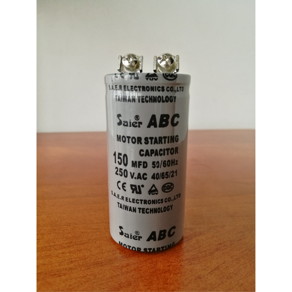 HCM hỏa tốc -Tụ Đề - CD60 - Saier - 250V - 150MFD