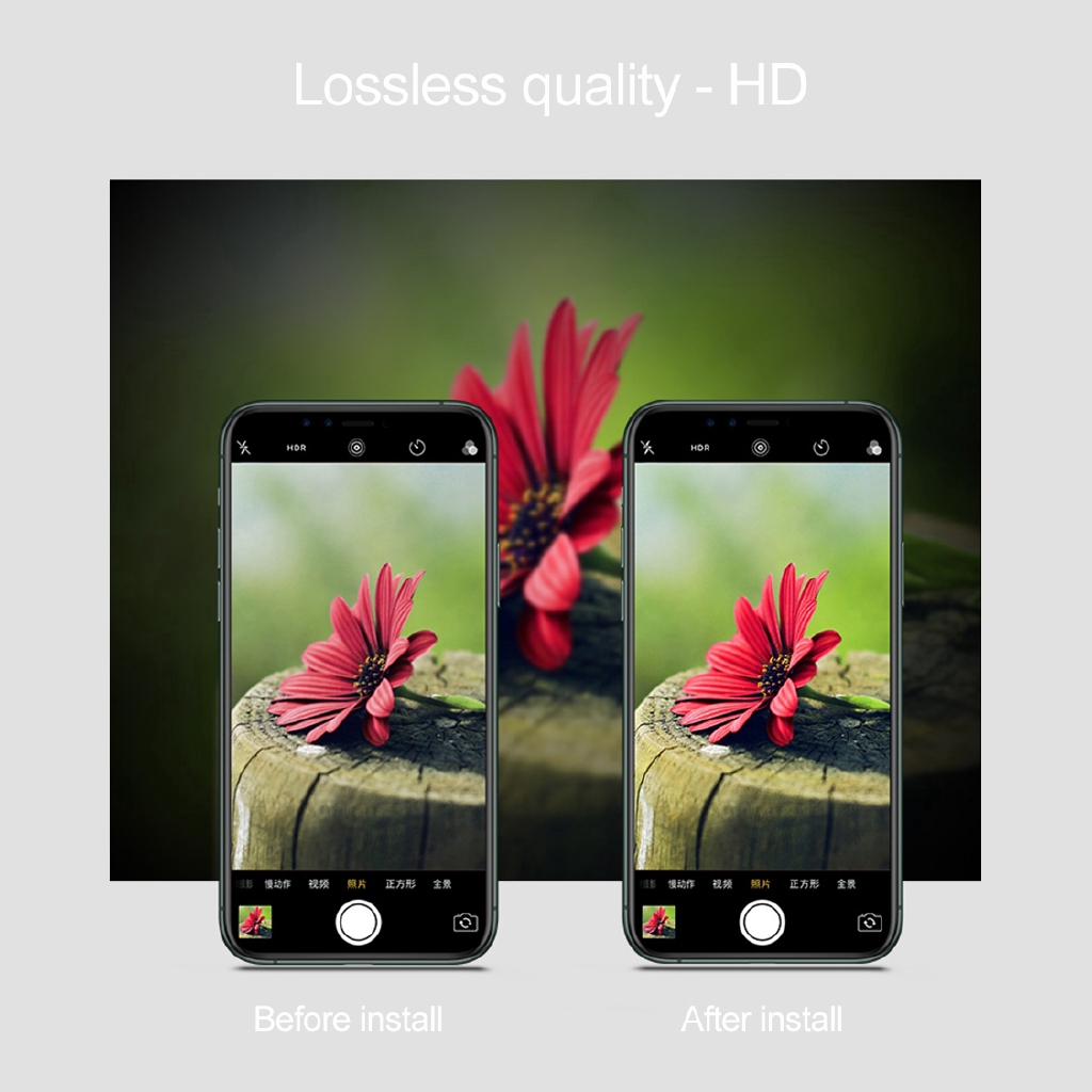 Kính Cường Lực Bảo Vệ Camera Sau Điện Thoại IPhone XR / 7 8 11 X XR XS Max Pro Plus