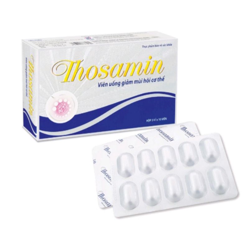 Thosamin viên uống thơm cơ thể hộp 30 viên