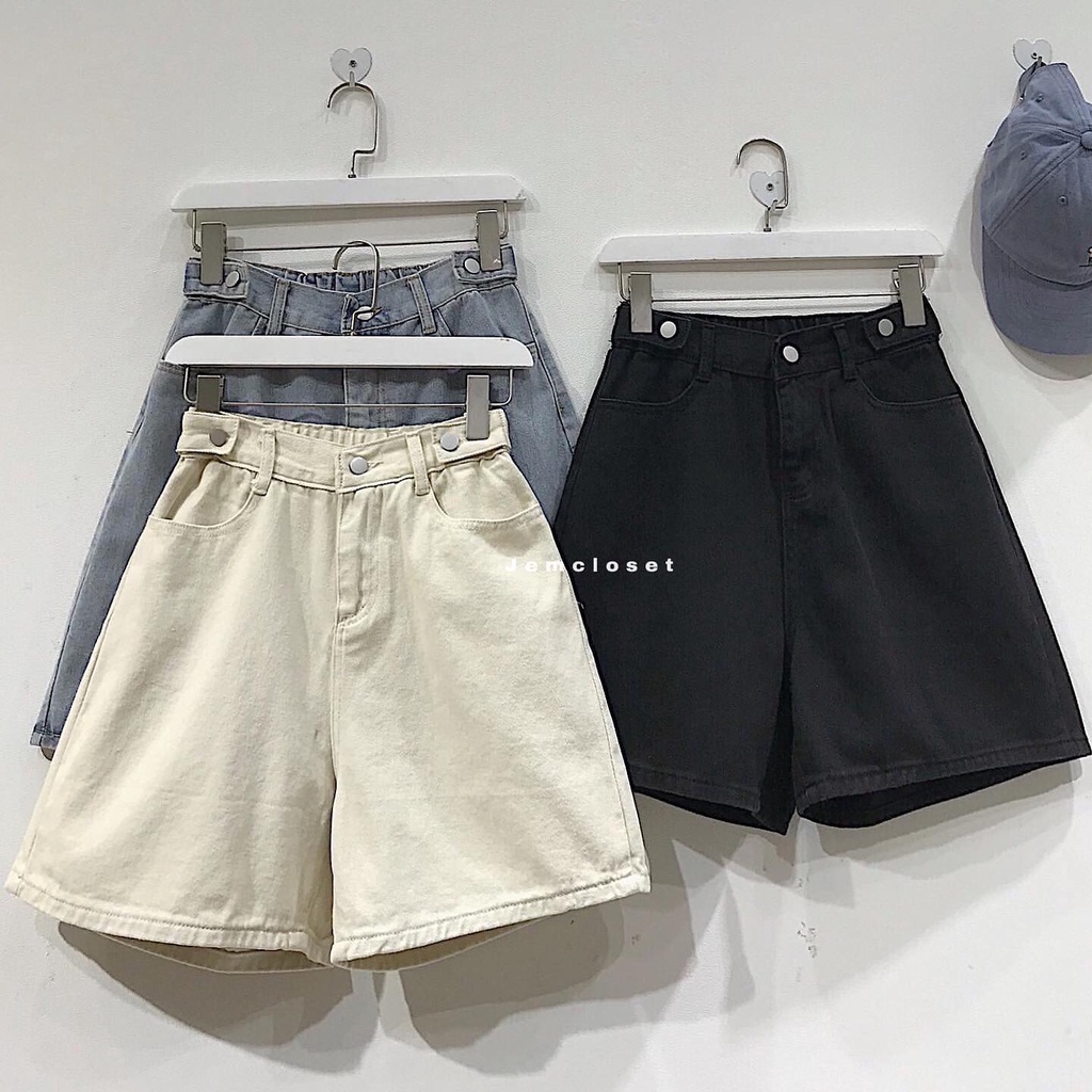 Quần short Jean Simby JEMCLOSET  form rộng thỏa mái - 2727