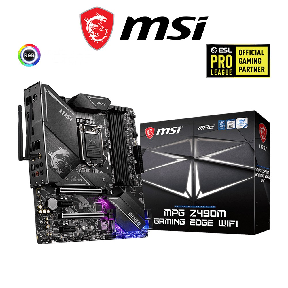 Mainboard MSI MPG Z490M GAMING EDGE WIFI